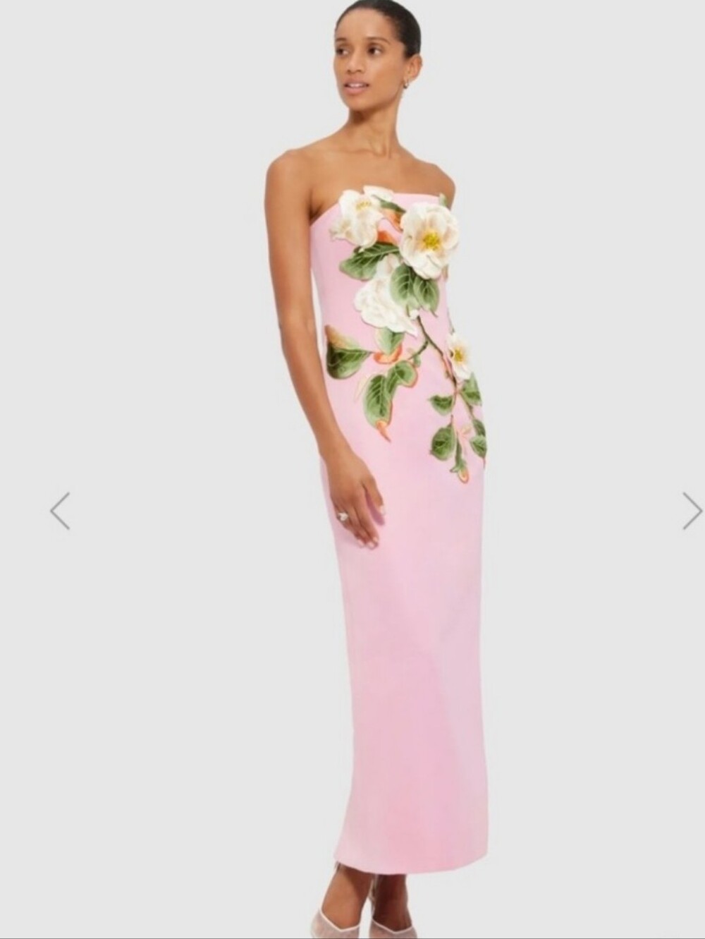 Leo LIN RaynaAppliqué Floral Bustier Maxi Dress - Picture 7 of 12